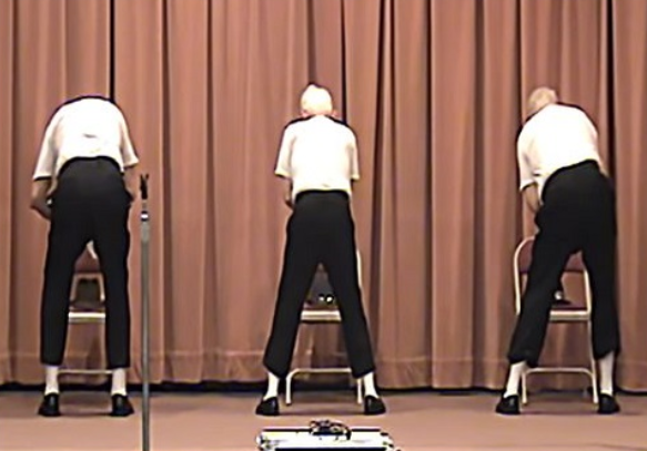 Three Senior Men Surprise the Stage: The Unexpected Twist Leaves the Audience Roaring!