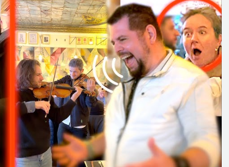 The Winner of THE VOICE Sings While I play QUEEN in a Restaurant