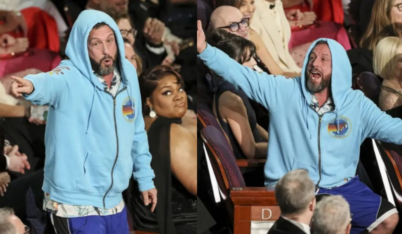 Video: Adam Sandler interrupts Conan O’Brien’s Oscars 2025 monologue and “GETS KICKED OUT”