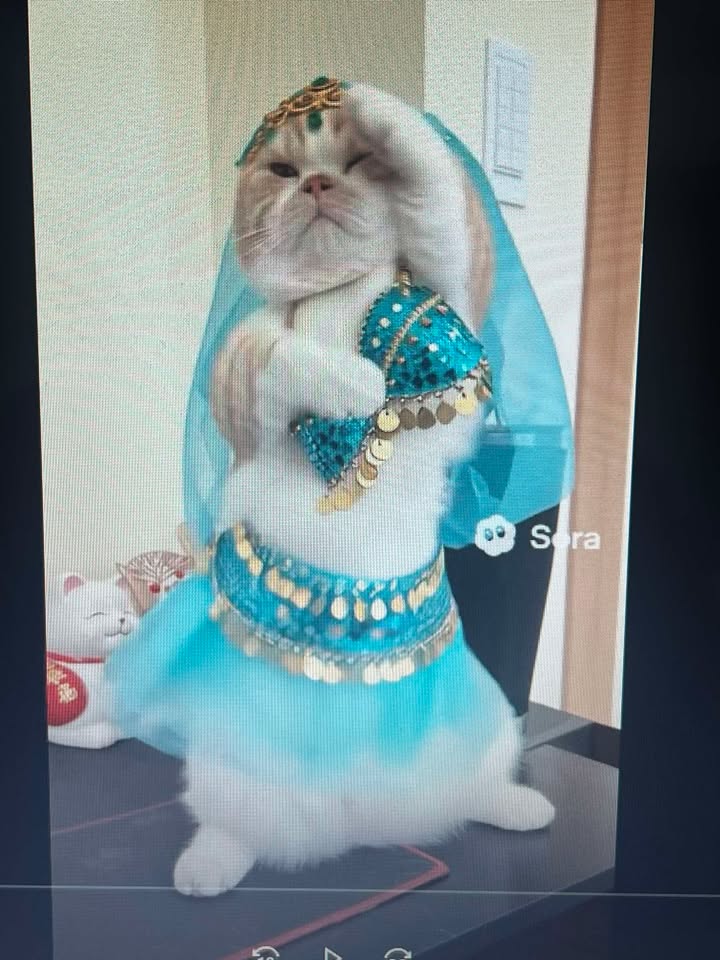 The Glitter Queen Cat: Dancing Her Way Into Everyone’s Hearts