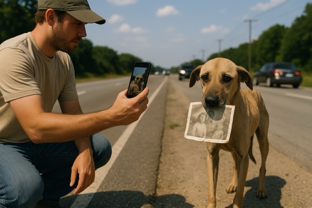 The Dog with the Torn Photo: A Story of Loss, Memory, and Homecoming