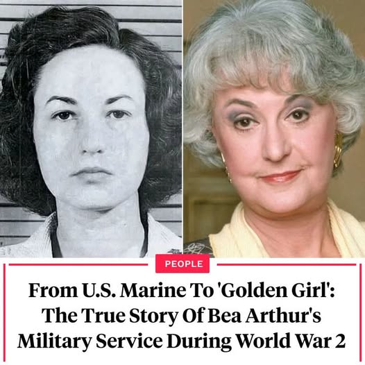 Bea Arthur joined the Marine Corps when she was 20 years old and served for more than two years as a driver and dispatcher at a base in North Carolina.