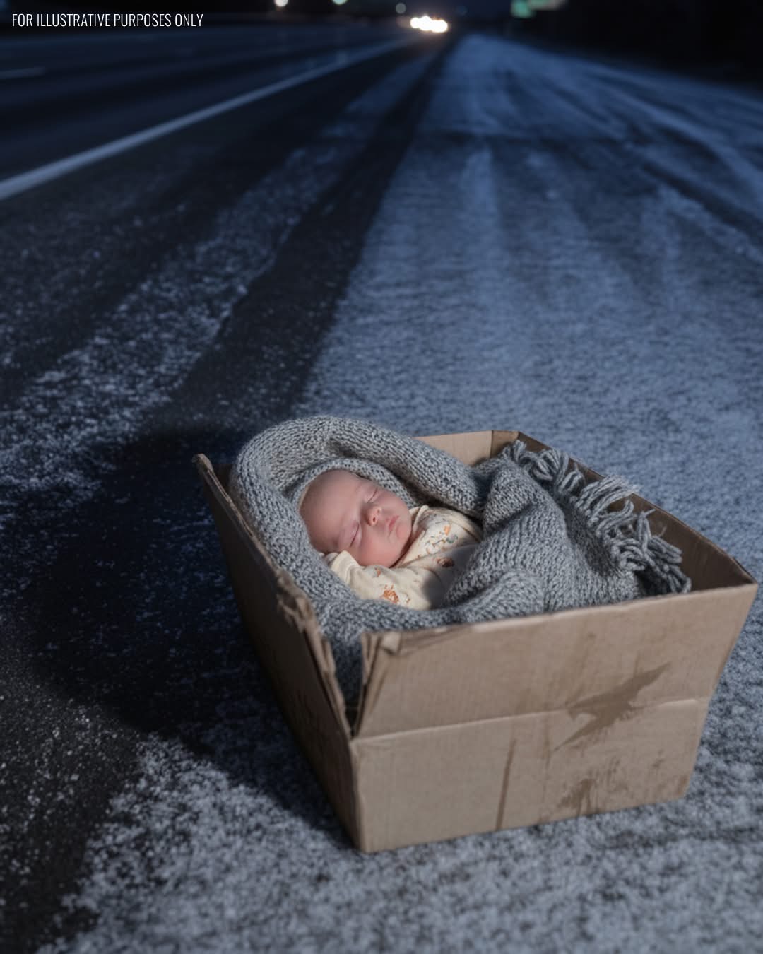 On Christmas Eve, My Car Tire Blew on a Desert Highway – Nearby, I Found a Hatbox That Changed My Life Forever