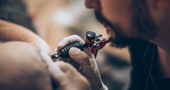 Dad tattoos daughter’s last drawing on himself after she dies of cancer