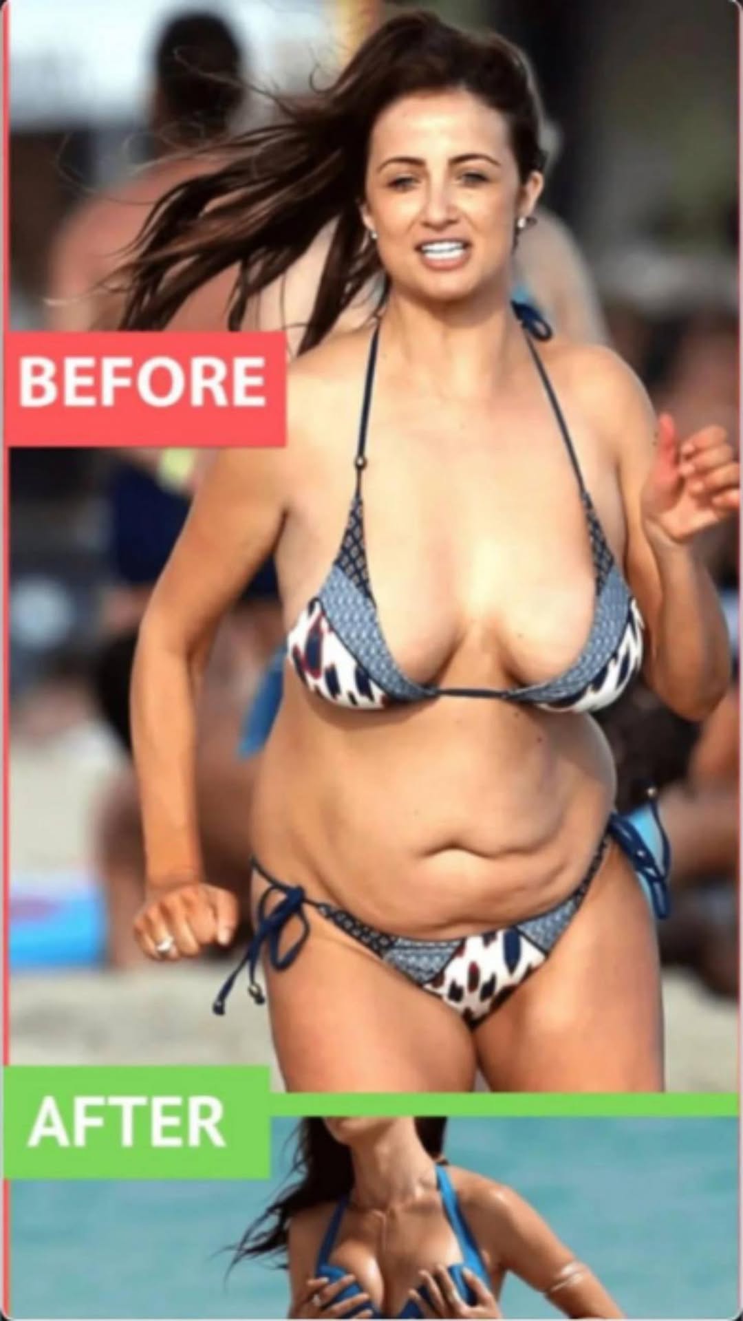 Chantelle Houghton, the former Big Brother star, recently revealed her impressive weight loss transformation, shedding two stone (about 28 pounds) in just six weeks.