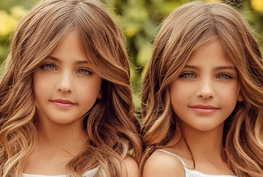 They called them the world’s most beautiful twins 10 years ago – but now look what the girls look like today