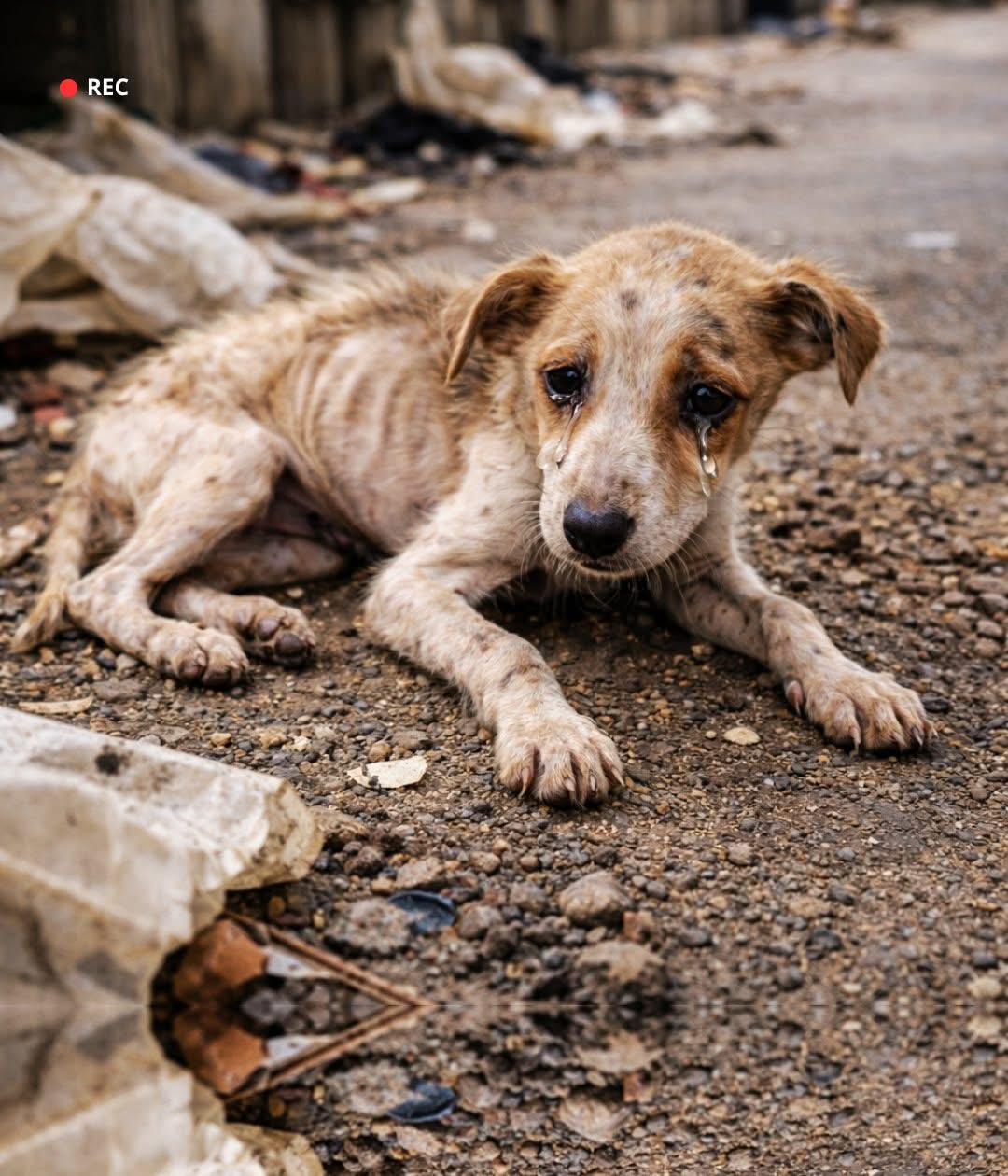 Amidst the Masses, Ignorant of the Reason for His Mother’s Absence and His Lonely Abandonment.